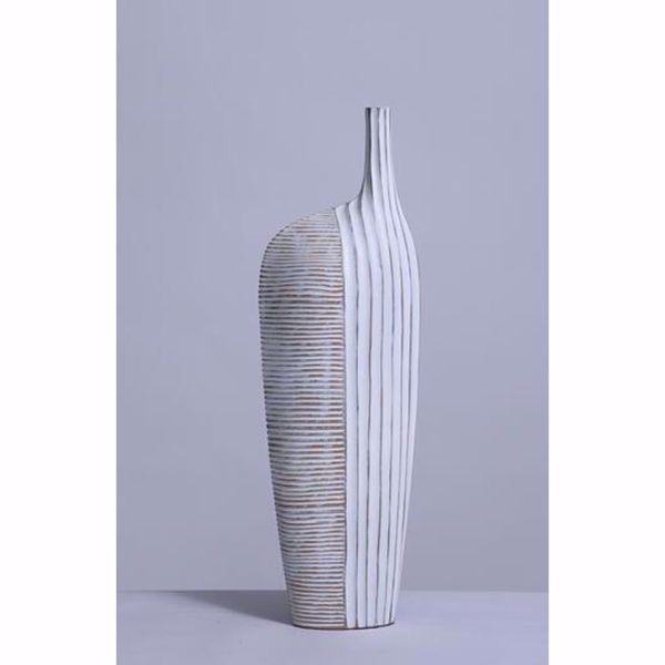 Picture of White Tall Design Vase