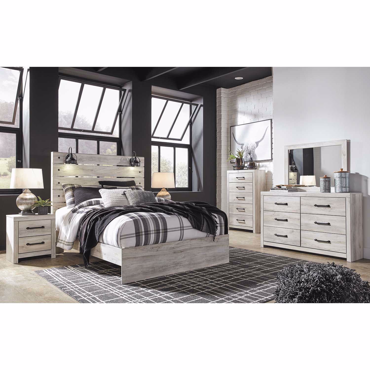 cambeck 5 piece bedroom set - ashley furniture | afw