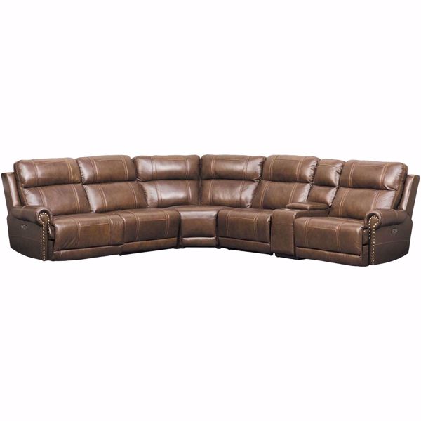 Sullivan 6pc Leather Power Reclining, 6 Pc Leather Sectional Sofa