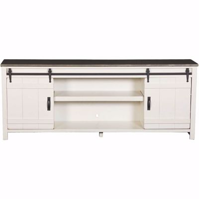 Picture of Descanso 84" Highboy Barn Console, Coastal