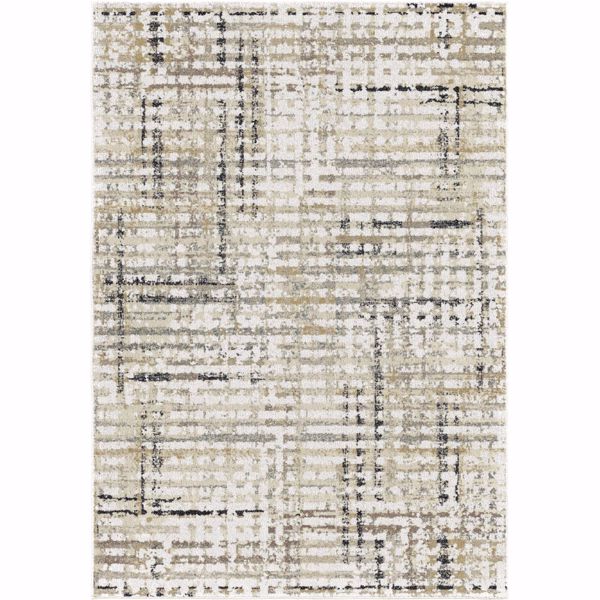 Picture of Grid Multi Neutrals Rug