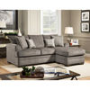 Picture of Cornell Pewter Sofa With Chaise