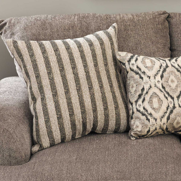 Cornell Pewter Sofa With Chaise | B2-3657 | AFW.com