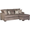 Picture of Cornell Pewter Sofa With Chaise