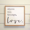 Picture of All Things Love Wall Decor