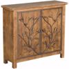 Picture of Rustic Wood and Metal Cabinet