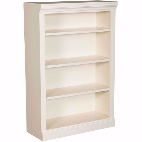 Picture of White Bookcase, 3 Shelf