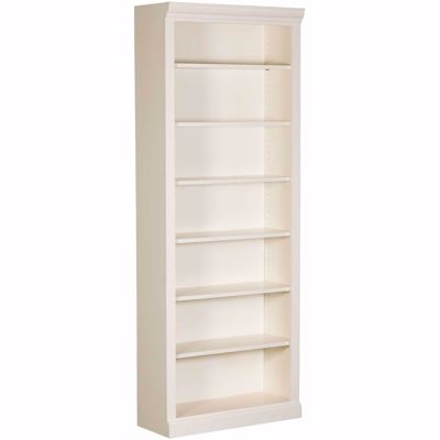 Picture of White Bookcase, 6 Shelf
