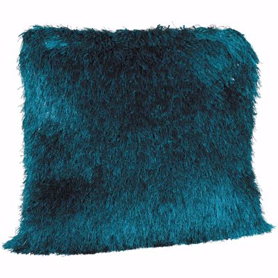 Picture of Teal Sparkle Shag 20x20 Pillow *P