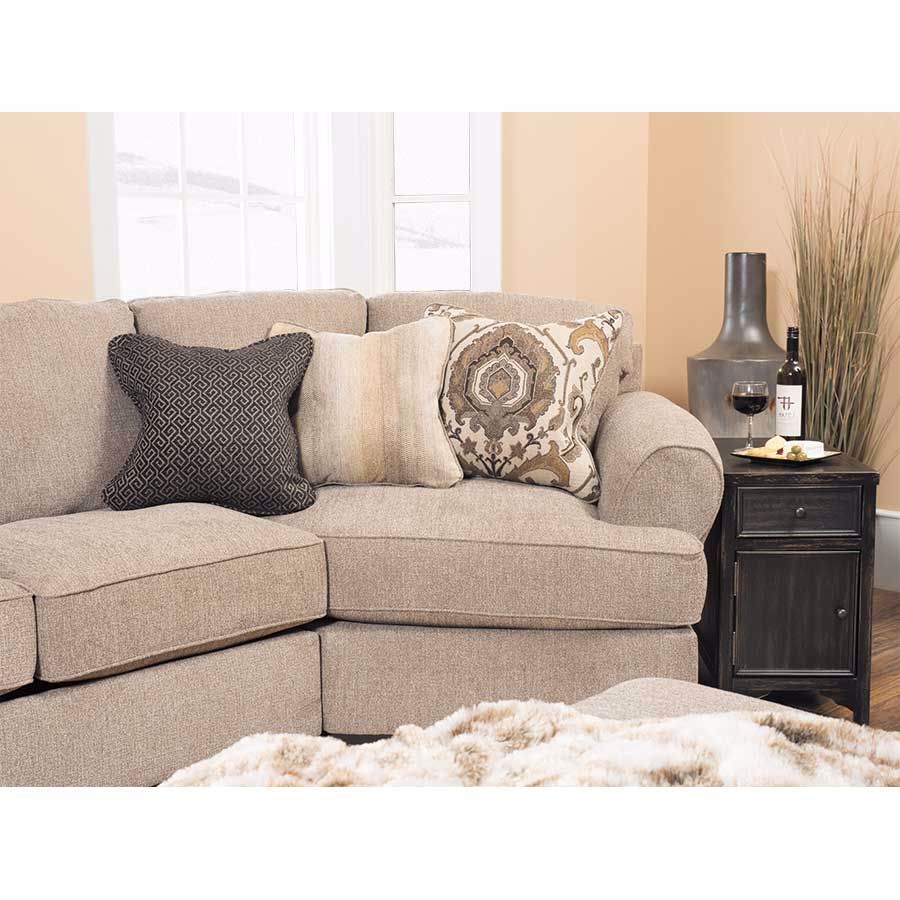 4PC with RAF Cuddler Sectional | K-391RCUD-4PC | AFW.com