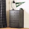 Picture of Zach Gray Five Drawer Chest