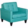 Picture of Petrie Teal Tufted Accent Chair