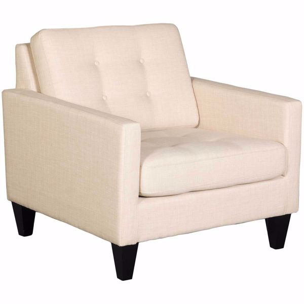 Picture of Petrie Beige Tufted Accent Chair