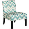 Picture of Fiona Blue Accent Chair