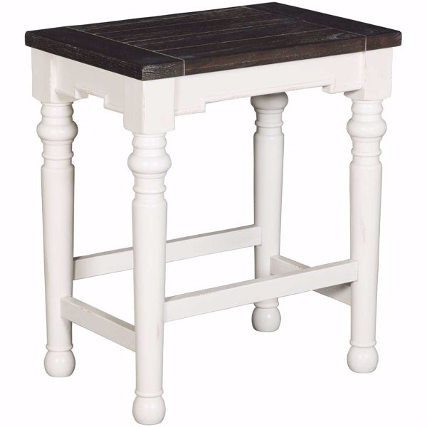 Picture of French Country 24" Wood Stool
