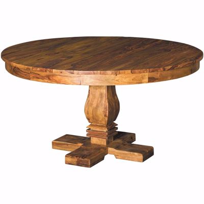 Picture of Cinnamon Prana round Pedestal Dining Table