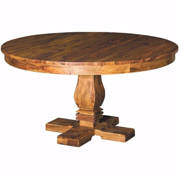 Picture of Cinnamon Prana round Pedestal Dining Table