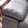 Picture of Logan Charcoal Leather Loveseat