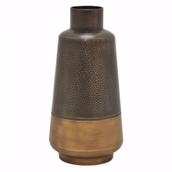 Picture of Earth Tone Metal Vase