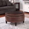 Picture of Global Brown Cocktail Ottoman