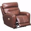 Picture of Sessom Leather Power Recliner with Adjustable Headrest and Lumbar