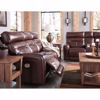 Picture of Sessom Leather Power Reclining Console Loveseat with Adjustable Headrest and Lumbar