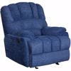 Picture of Morris Blue Glider Recliner