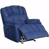 Picture of Morris Blue Glider Recliner
