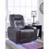 Picture of Composer Gray Power Recliner with Adjustable Headrest