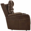 Picture of Brown Power Recliner with Adjustable Headrest