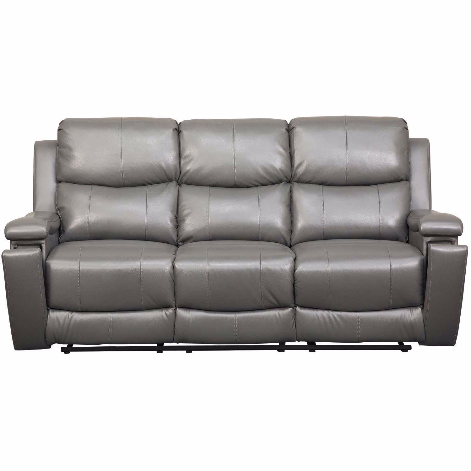 Dayton Leather Reclining Sofa 1q