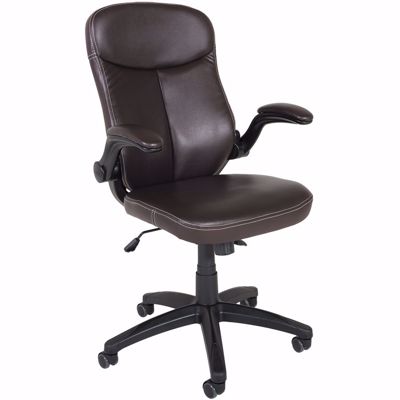 Picture of Brown Bonded Leather Office Chair