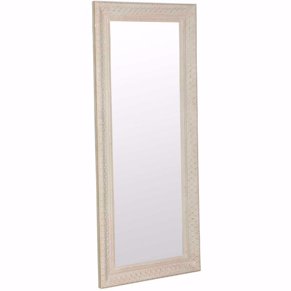 Picture of Light Wood Decorative Leaner Mirror