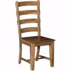Picture of Vintage All Wood Ladderback Side Chair