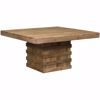 Picture of Square Pedestal Dining Table