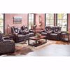 Picture of Big Chief Power Reclining Console Loveseat with Adjustable Headrest