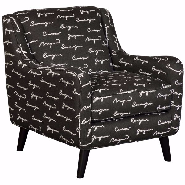 Picture of Abby Road Script Accent Chair