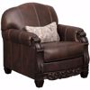 Picture of Embrook Chocolate Leather Chair