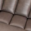 Picture of Steel Leather Power Recliner with Adjustable Headr