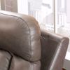 Picture of Steel Leather Power Recline Sofa with Adjustable H