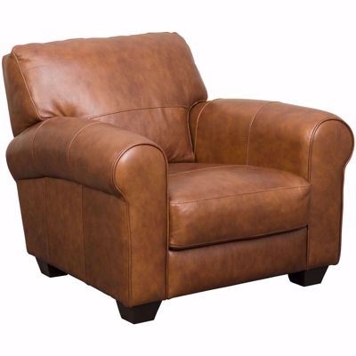 Whisky Italian All Leather Ottoman 1m, Bernie And Phyls Leather Sofa