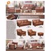 Picture of Whisky Italian All Leather Ottoman
