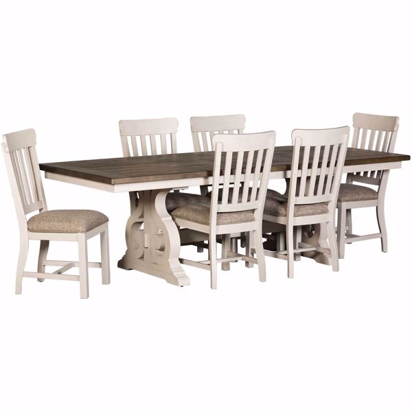 Drake 7 Piece Dining Set Dk Ta4098, 7 Pc Dining Room Table Sets