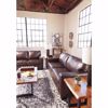 Picture of Morelos Brown Italian Leather Queen Sleeper Sofa