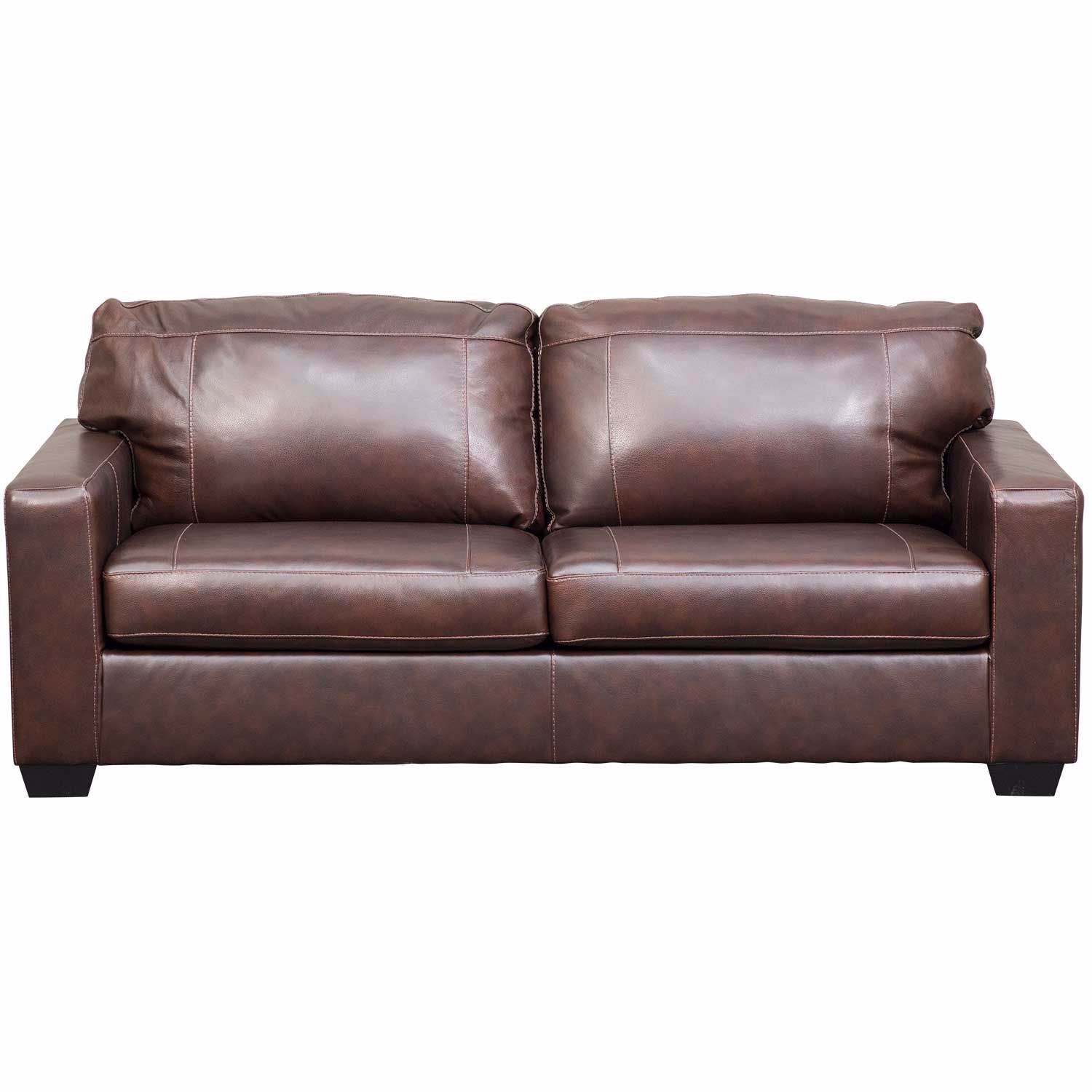 Morelos Brown Italian Leather Sofa 3450238 Ashley