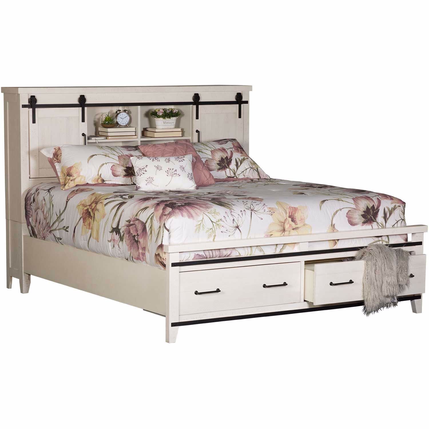 Dakota King Bookcase Storage Bed 2621KSBBED