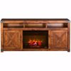 Picture of Urban Farmhouse 72" Fireplace Console, Fruitwood