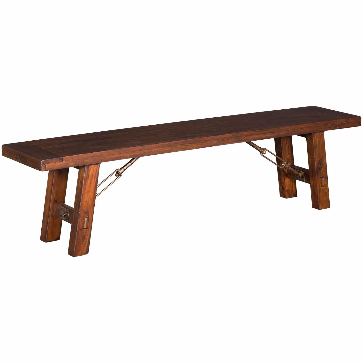 Tuscany All Wood Bench | 1380VM-BN | AFW.com