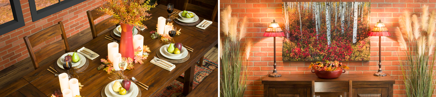 Decorate Your Dining Room for Autumn