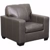 Picture of Morelos Gray Italian Leather Chair